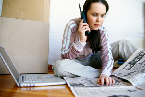 Using the internet to find a property