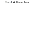 March-&-Bloom-Law